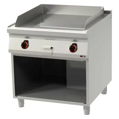 REDFOX - Plaque de cuisson 710x650 électrique lisse soubassement 400 V - FTH 90/80 E