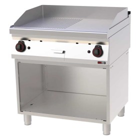 REDFOX - Plaque de cuisson 800x510 à gaz combinée soubassement - FTHR 70/80 G