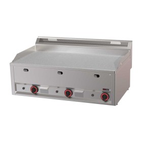 REDFOX - Plaque de cuisson 970x480 à gaz chrome durable combinée sans soubassement - FTHRC 90 GL