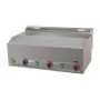 REDFOX - Plaque de cuisson 970x480 électrique chrome durable combinée sans soubassement 400 V - FTHRC 90 EL