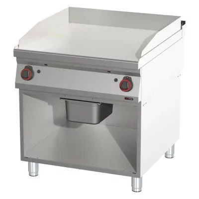 REDFOX - Plaque de cuisson lisse chromée - FTHC 90/80 G