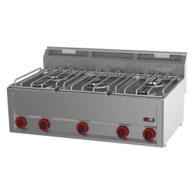 REDFOX - Fourneau à gaz 5x brûleur sans soubassement - SP 90/5 GL