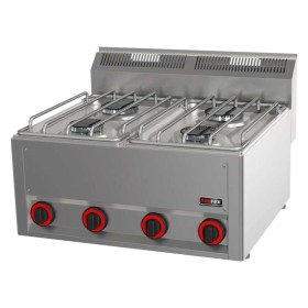 REDFOX - Fourneau à gaz 4x brûleur sans soubassement - SP 60 GL