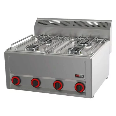 REDFOX - Fourneau à gaz 4x brûleur sans soubassement - SP 60 GL