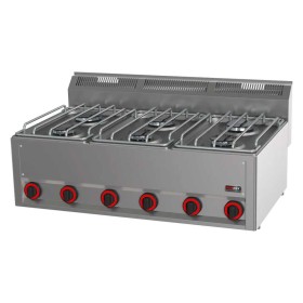 REDFOX - Fourneau à gaz 6x brûleur sans soubassement - SP 90 GL