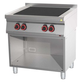 REDFOX - Fourneau électrique 4 coup de feu soubassement - SPL 70/80 E