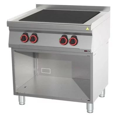 REDFOX - Fourneau électrique 4 coup de feu soubassement - SPL 70/80 E