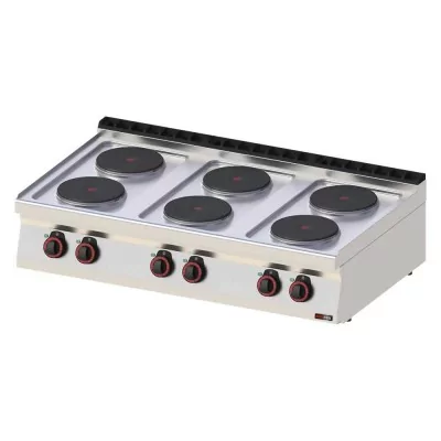 REDFOX - Fourneau électrique 6x feu sans soubassement - SP 70/012 E