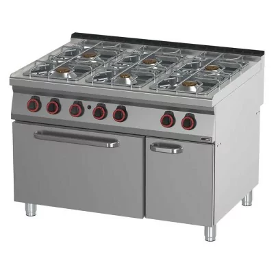 REDFOX - Fourneau à gaz four 2/1 - SPT 90/120-21 G