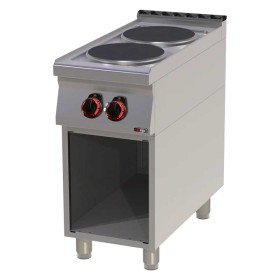 REDFOX - Fourneau électrique 2x feu soubassement - SP 90/40 E