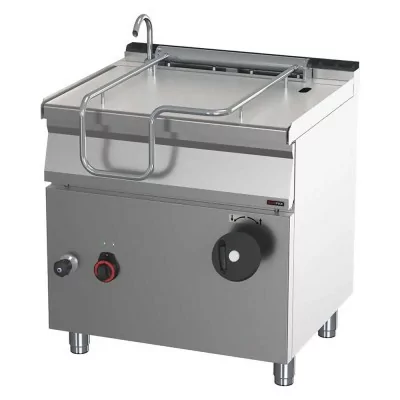REDFOX - Sauteuse basculante manuelle électrique 50 L fond en acier - BR 70/80 E