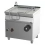 REDFOX - Sauteuse basculante manuelle électrique 50 L fond en inox - BR 70/80 E/N