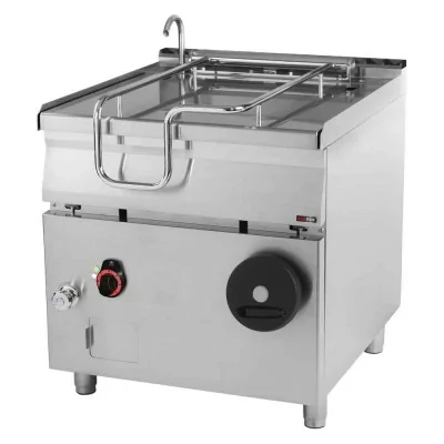 REDFOX - Sauteuse basculante manuelle électrique 80 L fond en acier - BR 90/80 E