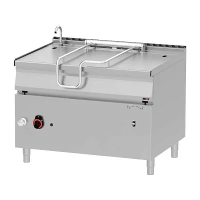 REDFOX - Sauteuse basculante auto à gaz 120 L fond en acier - BRM 90/120 G