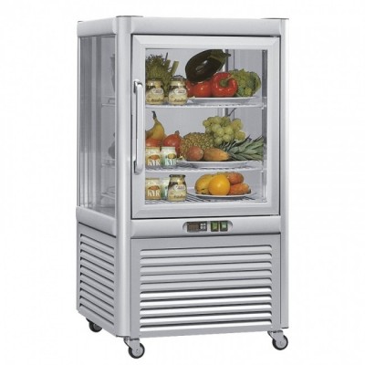 TECFRIGO - Vitrine réfrigérée vitrée ventilée - 200 L , +4°C à +10°C