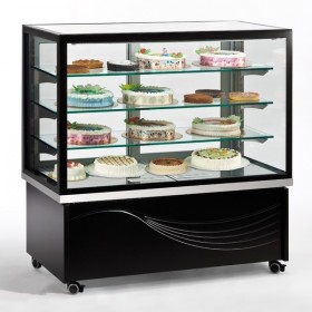 TECFRIGO - Vitrine réfrigérée spécial chocolat 5 faces vitrées 380L