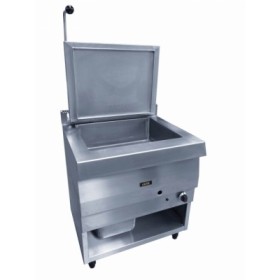 CAPIC - Sauteuse fixe électrique cuve inox 65 litres