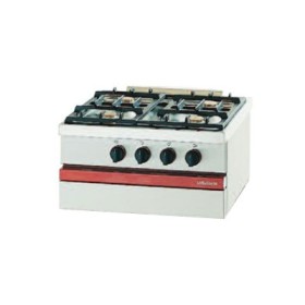 AMBASSADE - Table gaz A POSER - 4 feux vifs - L   600 mm