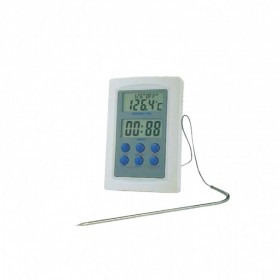 L2G - Thermomètre four alarme + timer + sonde