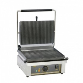 ROLLER GRILL - Contact Grill plaques rainurées - 360 x 240 mm