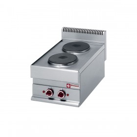 DIAMOND - Cuisinière 2 plaques électriques Top, série 650