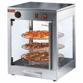 DIAMOND - Vitrine chauffante rotative pour pizzas D. 380 mm