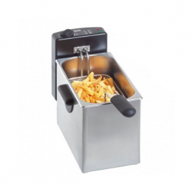 FRITEUSE ÉLECTRIQUE 2 X 7 LITRES - acier inoxydable- - CFE72B- Casselin