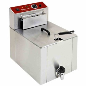 DIAMOND - Friteuse électrique "S-POWER" 12L professionnelle avec robinet