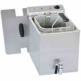 DIVERSO - Friteuse électrique simple à poser avec robinet, 8 L