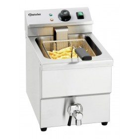 Friteuse professionnelle snack i plus - 2 5 litres - bartscher - - acier  inoxydable2 5 200x530x340mm - La Poste