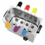 BARTSCHER - Cuiseur à oeufs 4L inox 6 supports de couleur