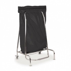 CASSELIN - Porte sac poubelle inox, 110 L