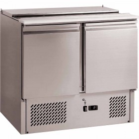 L2G - Saladette inox couvercle télescopique