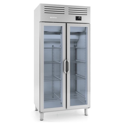 INFRICO - Armoire réfrigérante vitrée - 2 portes - 745 L