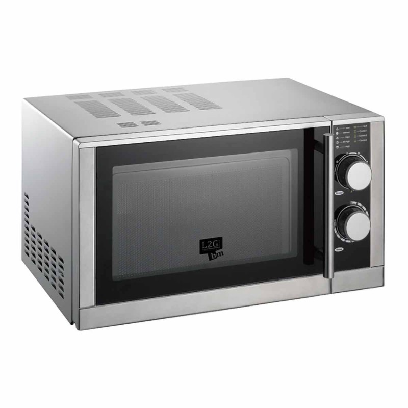 tout Inox L2G Four Micro-Ondes 25 Litres Programmable Fonction Grill 