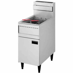 Friteuse professionnelle électrique 2x10 litres sur socle ROLLER GRILL  disponible sur Chr Restauration