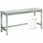 DIAMOND - Table de débarassage inox centrale 1000 mm