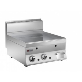 BARON - Plancha électrique lisse 2 zones gamme 650
