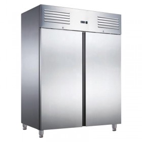 FURNOTEL - Armoire réfrigérée inox 1400 L, 2 portes pleines