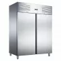 FURNOTEL - Armoire froide positive inox 1400 L, 2 portes pleines