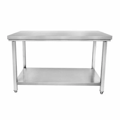 CUISTANCE - Table inox centrale P. 600 mm L. 1000 mm