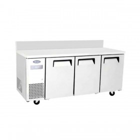 ATOSA - Table froide positive compacte adossée 3 portes