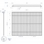 SOFRACOLD - Grille pour armoire froide SOFRACOLD AE601 GN 2/1