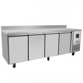 ATOSA - Table réfrigérée négative 3 portes 480 L 600 mm avec dosseret