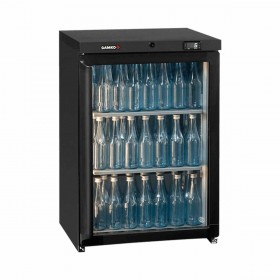 GAMKO - Arrière bar réfrigéré 140 L 1 porte vitrée charnières droite