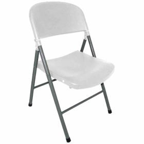 BOLERO - Lot de 2 chaises pliantes blanches
