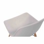 BOLERO - Chaise moulée PP avec structure métallique Arlo blanche (lot de 2)