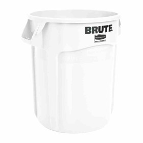 RUBBERMAID - Collecteur Brute blanc 76L