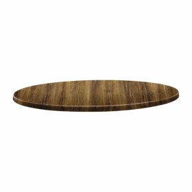 TOPALIT - Plateau de table rond Classic Line 60cm atacama cherry