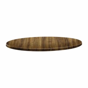 TOPALIT - Plateau de table rond Classic Line 70cm atacama cherry